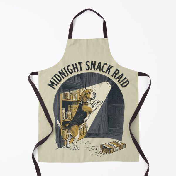 Item preview, Midnight Snack Raid Funny Gross Dog Beagle Lover Gift Dog Humor  designed and sold by FurRealStudioCo.