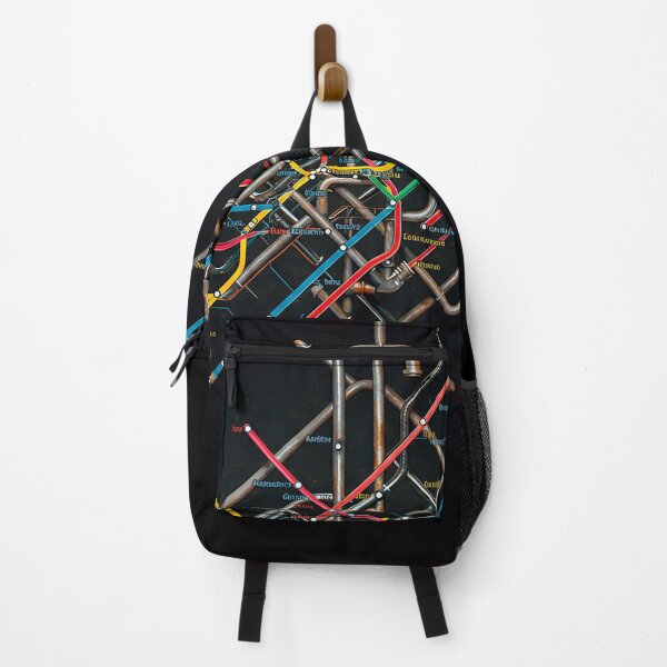 Item preview, Minimalist Subway Lines Map Dark designed and sold by RICAMTP.