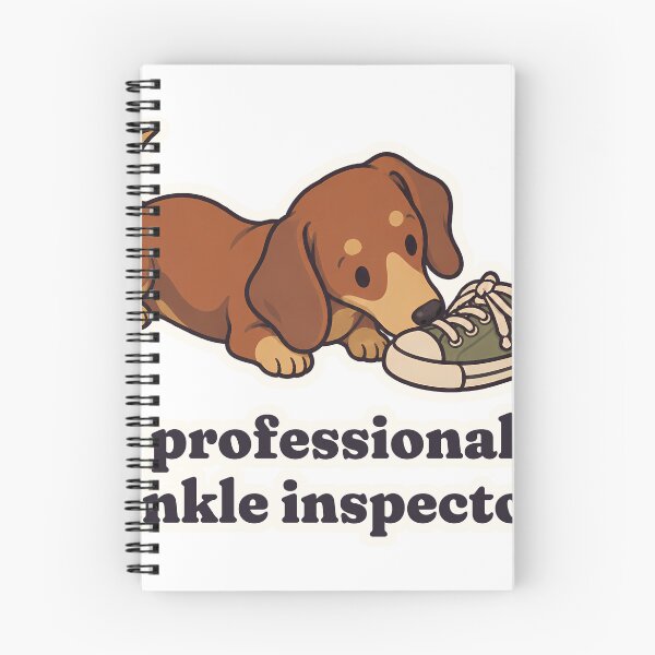 Item preview, Funny Dachshund Professional Ankle Inspector Doxie designed and sold by OuqCreations.