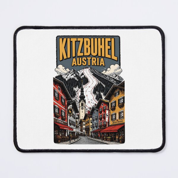 Item preview, Kitzbuhel Austria Vintage Travel Tourism designed and sold by TravelersGems.
