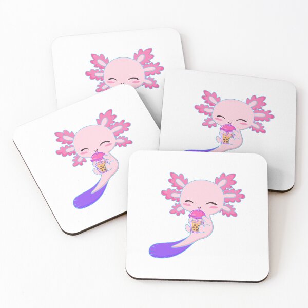 Item preview, Cute Axolotl Bubble Tea Lover designed and sold by SkeletonsDanger.
