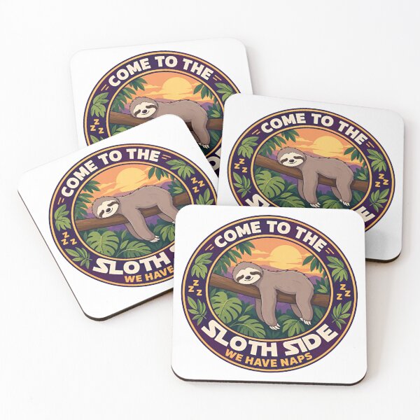 Item preview, Come To The Sloth Side We Have Naps Sloth Lover Napping Relaxation designed and sold by HumansStuck12.