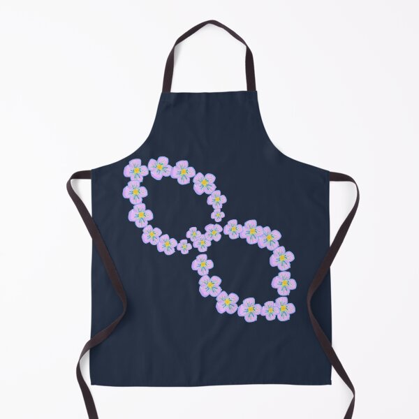Item preview, Pastel Lavender Floral Infinity Symbol - Whimsical Blossom Wreath designed and sold by BalkanBloomArt.