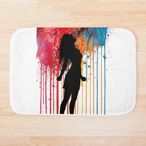 Item preview, Colorful Abstract Woman Silhouette Art designed and sold by Sophie's Favorites.