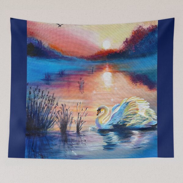 Item preview, Golden Swan designed and sold by Painted_by_Riddhi.