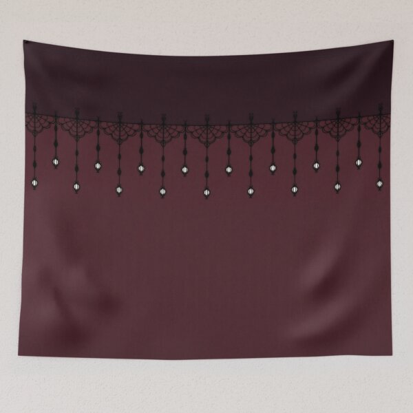 Item preview, Red Gothic Border designed and sold by Launa The Mom.