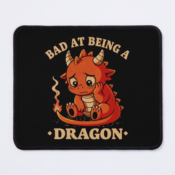 Item preview, Bad at Being a Dragon – Cute Funny Dragon designed and sold by Ankarzh.