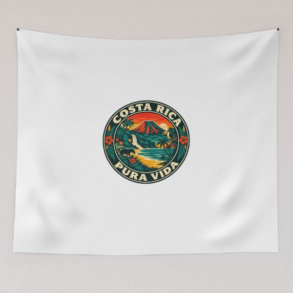 Item preview, Costa Rica Pura Vida Tropical Vacation Traveler Souvenir designed and sold by HumansStuck12.