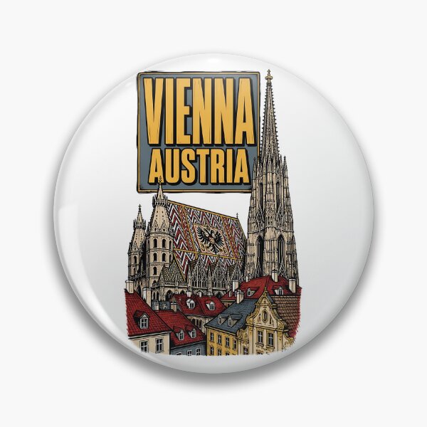 Item preview, Vienna Austria Vintage Travel Tourism designed and sold by TravelersGems.