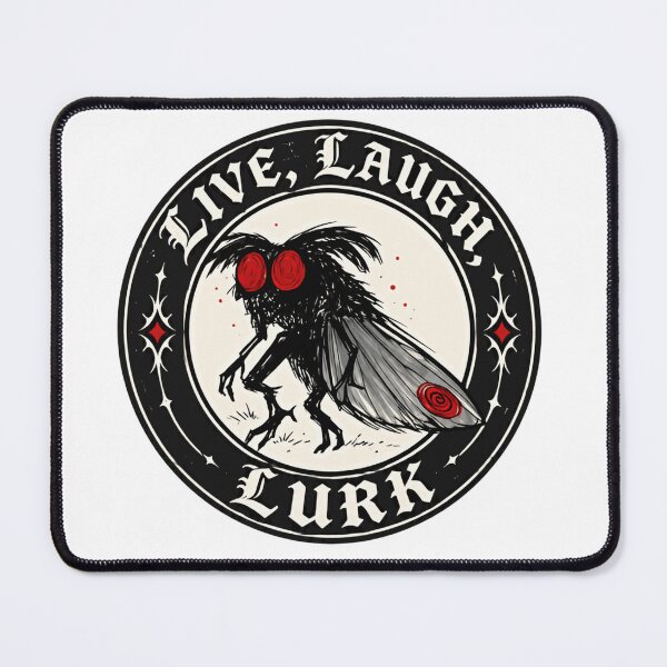 Item preview, Live, Laugh, Lurk Creepy Fly Dark Humor Introvert designed and sold by HumansStuck12.
