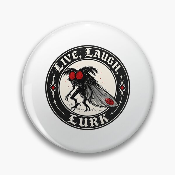 Item preview, Live, Laugh, Lurk Creepy Fly Dark Humor Introvert designed and sold by HumansStuck12.