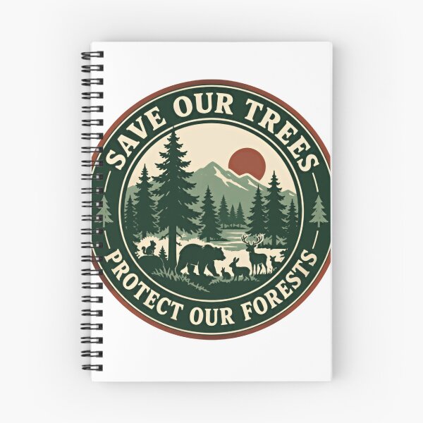 Item preview, Save Our Trees Protect Our Forests Environmentalist Conservation Nature Lover designed and sold by HumansStuck12.