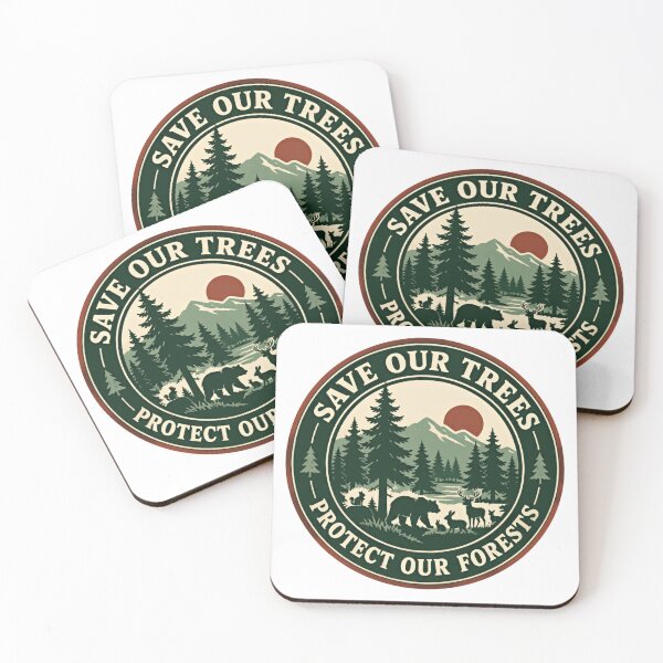 Item preview, Save Our Trees Protect Our Forests Environmentalist Conservation Nature Lover designed and sold by HumansStuck12.