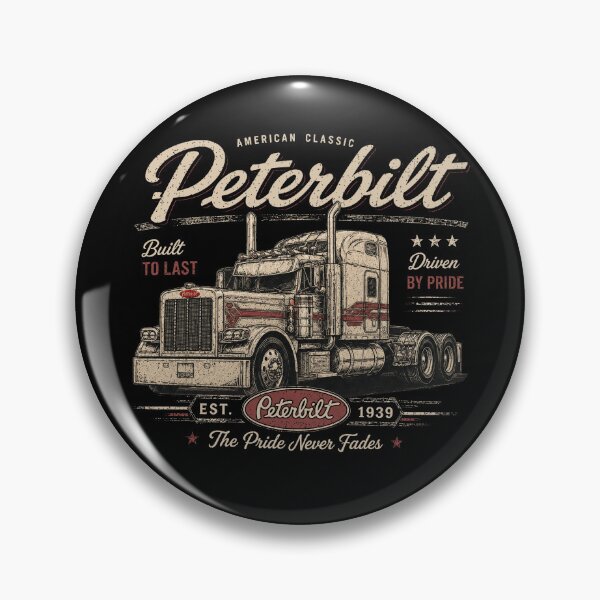 Item preview, Peterbilt 1939 Vintage American Classic Truck designed and sold by Ladicreatis.