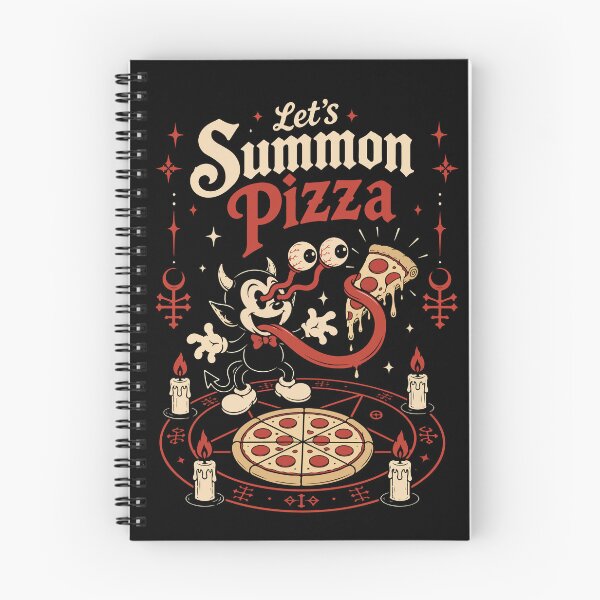 Item preview, Let's Summon Pizza Devil designed and sold by GhoulishGraphX.