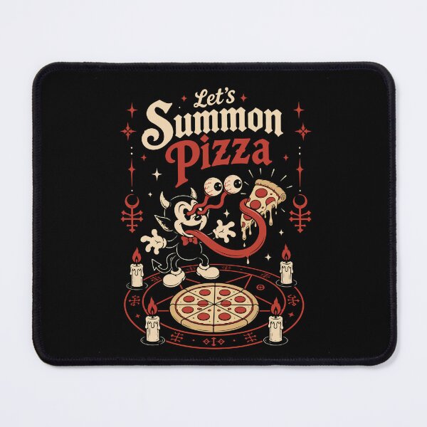 Item preview, Let's Summon Pizza Devil designed and sold by GhoulishGraphX.