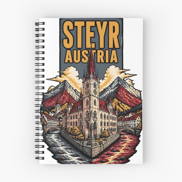 Item preview, Steyr Austria Vintage Travel Tourism designed and sold by TravelersGems.