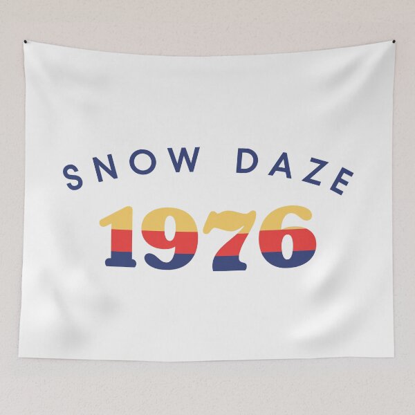 Item preview, Snow Daze 1976 designed and sold by HonkyKatDesign.