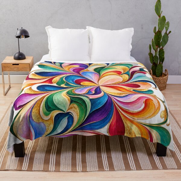 Item preview, Enchanted Garden of Colors designed and sold by NeuroArtGallery.