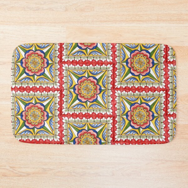 Item preview, Carretto Siciliano Stella Floreale designed and sold by CEARceramics.