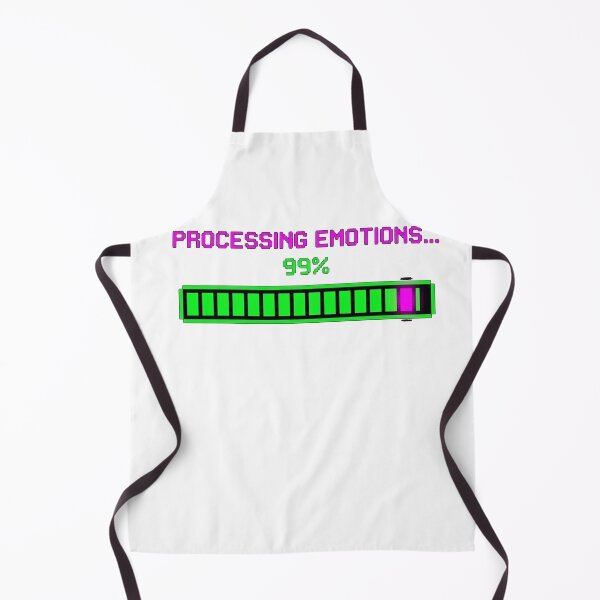 Item preview, Processing Emotions 99% - Retro 8-Bit Pixel Art Loading Bar Gamer Humor designed and sold by jrzvibe.