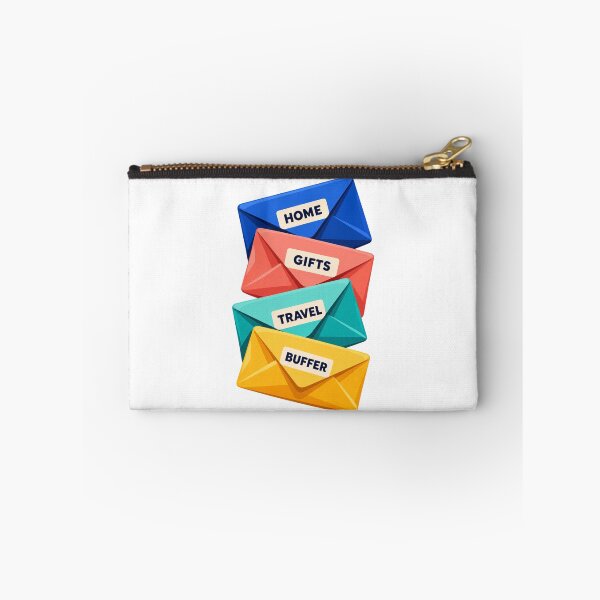 Item preview, Sinking Fund Stack – Colourful Budget Envelopes Savings Sticker designed and sold by astersgraphics.