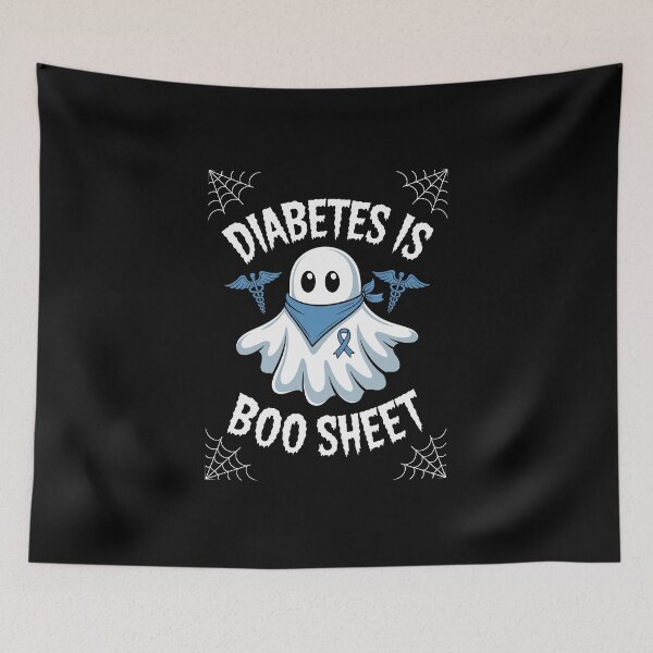 Item preview, DIABETES IS BOO SHEET designed and sold by jkrphoto.