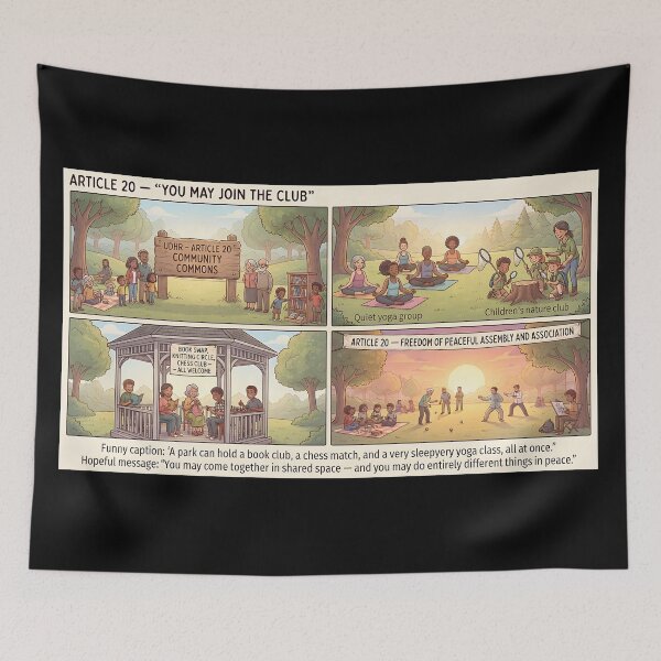 Item preview, Community Commons – Diverse groups united in peaceful coexistence designed and sold by Mianku | Für das Leben.