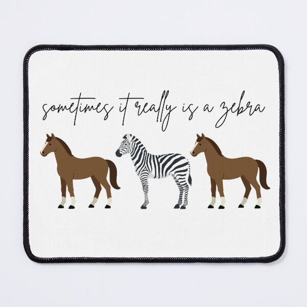 Item preview, Sometimes It Really Is A Zebra Cursive Font EDS Awareness Meme designed and sold by kristy1003.