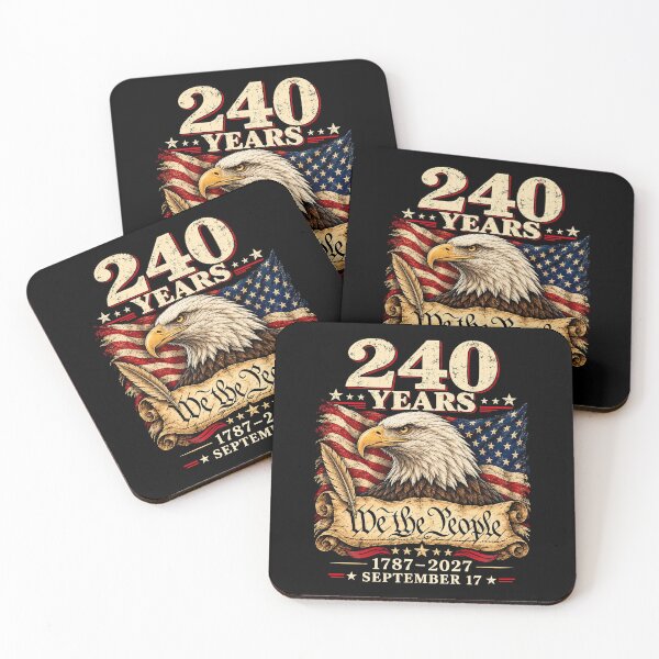 Item preview, U.S. Constitution 240th Anniversary 2027 – Eagle, Flag and Quill designed and sold by G350.
