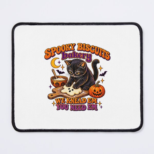 Item preview, Spooky Biscuits Bakery We Knead Em You Need Em Black Cat Halloween Baking designed and sold by Oddi-felixx.