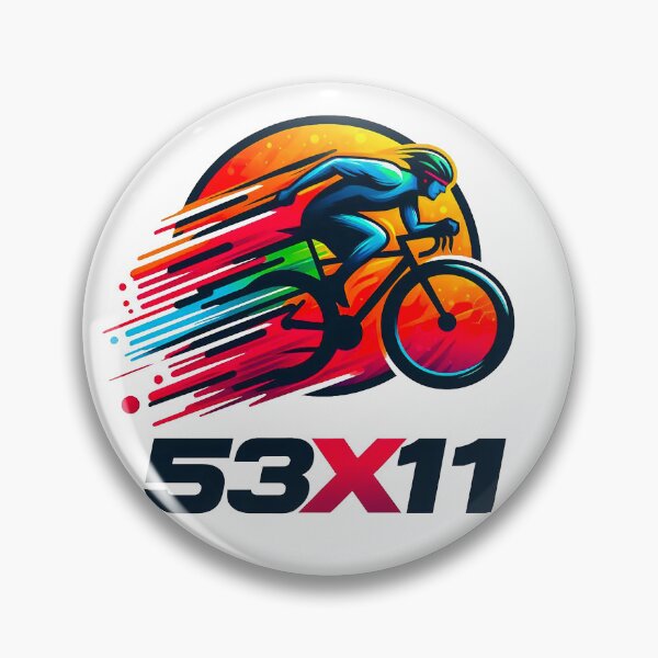 Item preview, Cycling Gear Ratio 53x11 Logo designed and sold by RICAMTP.