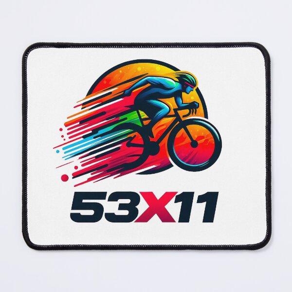 Item preview, Cycling Gear Ratio 53x11 Logo designed and sold by RICAMTP.