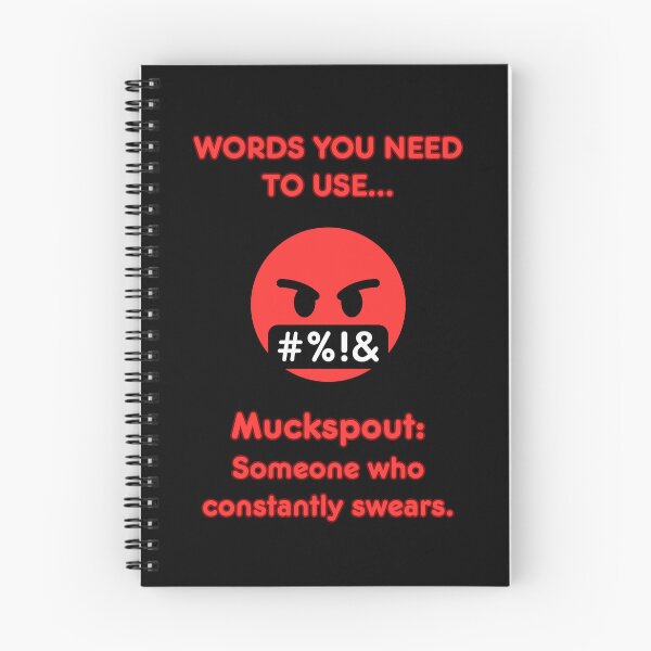 Item preview, Words you need to use: Muckspout - Someone who constantly swears! designed and sold by LoveWhatYouDo.