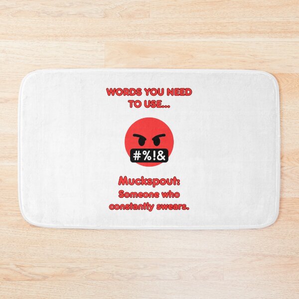 Item preview, Words you need to use: Muckspout - Someone who constantly swears! designed and sold by LoveWhatYouDo.