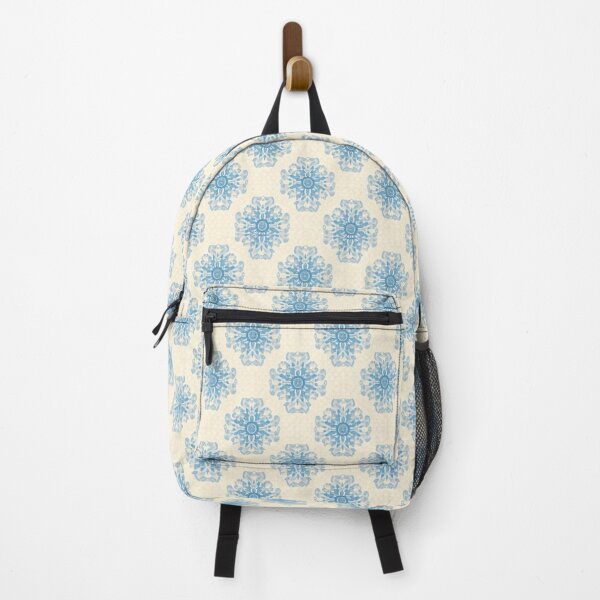 Item preview, Blue Cream Floral Pattern Botanical Garden designed and sold by PunchDrop.