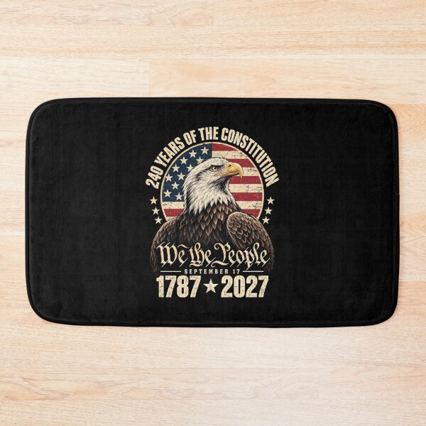 Item preview, 240 Years of the U.S. Constitution – Bald Eagle and Flag 2027 designed and sold by G350.