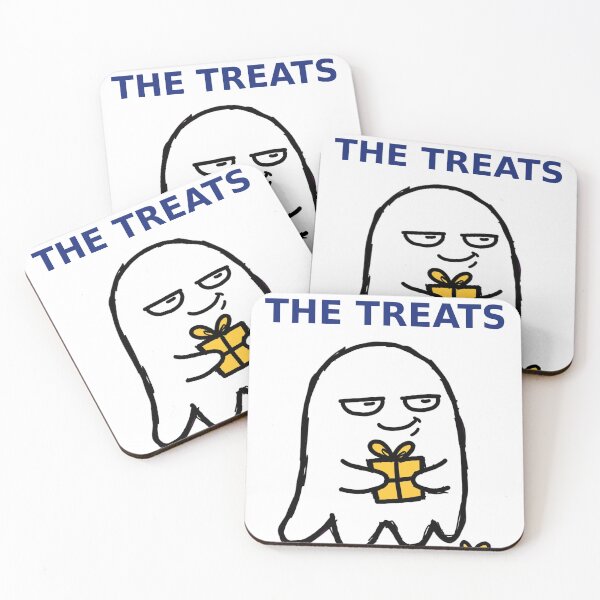 Item preview, I'll Take the Treats Funny Ghost Sticker — White Elephant Gift Exchange Decal designed and sold by ryleemaxwell.