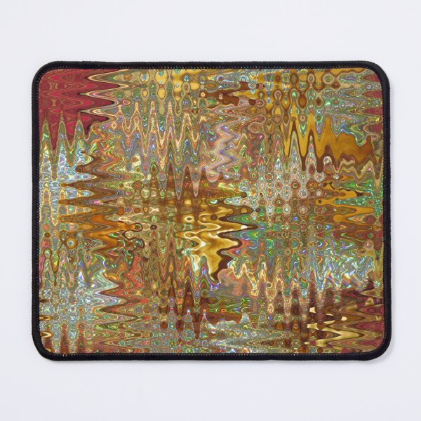 Item preview, Molten Gold and Cranberry Rainbow Ripples designed and sold by Kimberly Palmer.