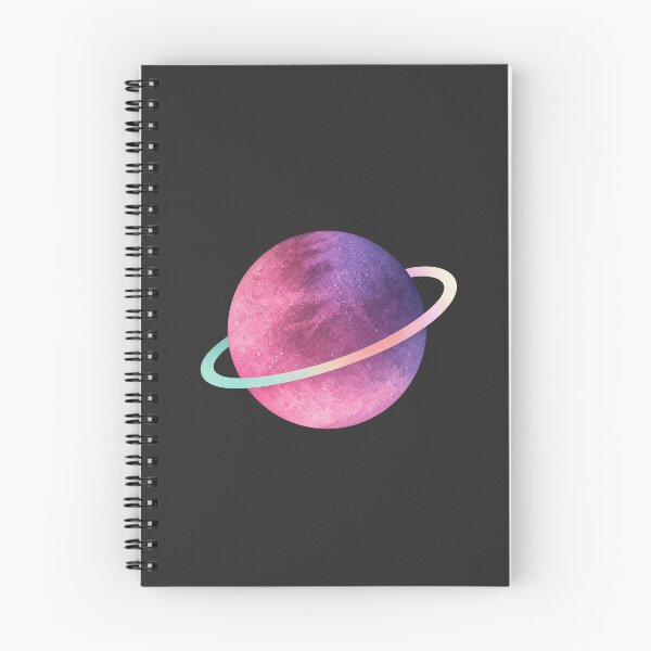 Item preview, Watercolor Purple Planet with Pastel Rings designed and sold by -KRAFTWERK.