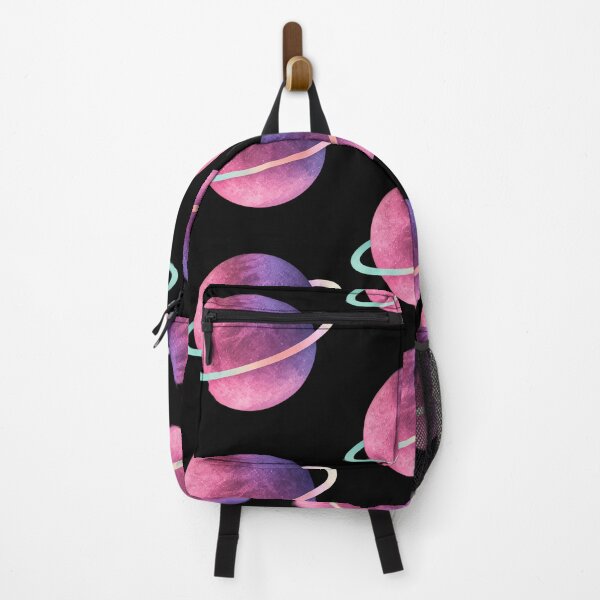 Item preview, Watercolor Purple Planet with Pastel Rings designed and sold by -KRAFTWERK.