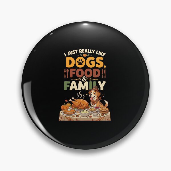 Artikelvorschau, Thanksgiving Dog Food Family Fall Harvest Feast entworfen und verkauft von YASSINE HZ.