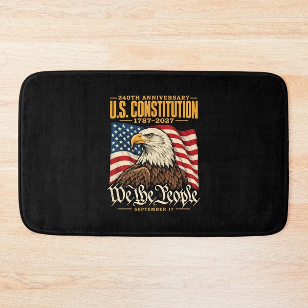 Item preview, U.S. Constitution 240th Anniversary – Eagle and Gold Lettering designed and sold by G350.
