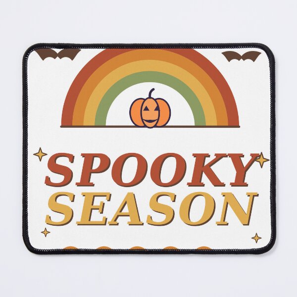 Item preview, Retro Spooky Season Groovy Halloween Pumpkin Rainbow designed and sold by rachidloucif.