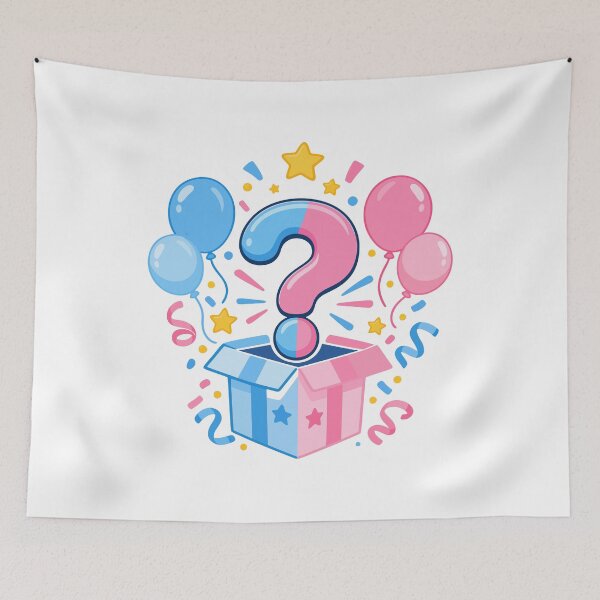 Item preview, Gender Reveal Gift Box Celebration designed and sold by Art for Every Person.