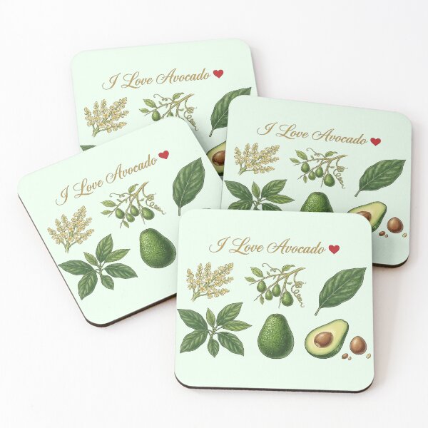 Item preview, I love Avocado designed and sold by Nosa-shop.