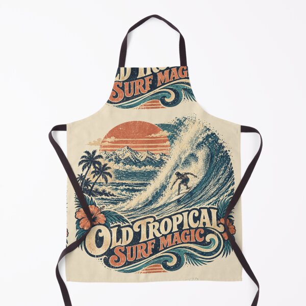 Item preview, Old Tropical Surf Magic – Vintage Wave Rider designed and sold by Plus91BIRD.