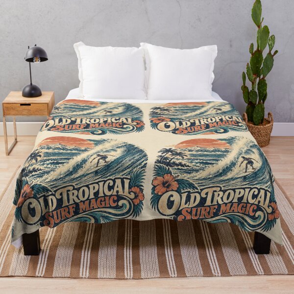 Item preview, Old Tropical Surf Magic – Vintage Wave Rider designed and sold by Plus91BIRD.