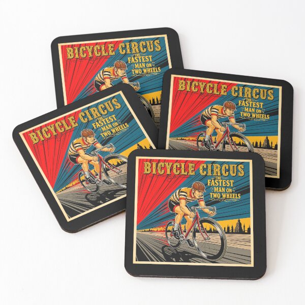 Item preview, Vintage Circus Cyclist Fastest Man on Two Wheels designed and sold by RICAMTP.