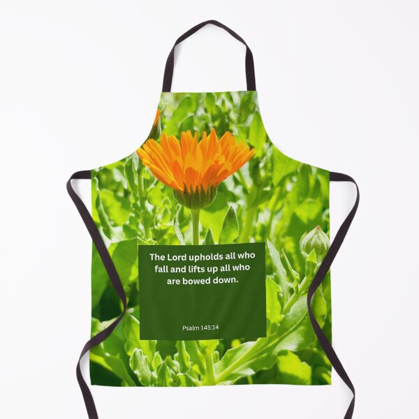 Aperçu de l'œuvre Psaume 145 fond de fleur orange créée et vendue par happytraveller1.